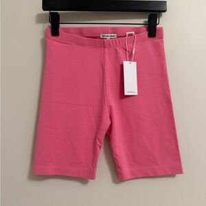 Cotton Citizen Pink Bike Shorts